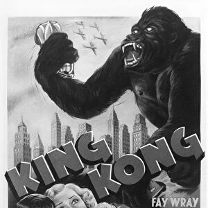 Poster for Merian C Coopers King Kong (1933)