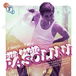 Poster for Pier Paolo Pasolini Season at BFI Southbank (1 March - 9 May 2013)