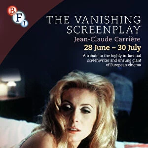 Poster for The Vanishing Screenplay (Jean-Claude Carriere) Season at BFI Southbank (28 June - 30 July 2012)