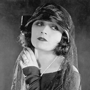 Studio Portrait of Pola Negri