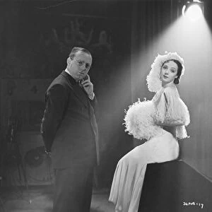 Victor Saville (Director) and Jessie Matthews in Evergreen (1934)