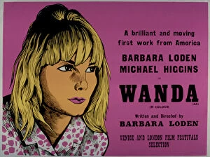 Blonde Collection: Academy Poster for Barbara Lodens Wanda (1970)