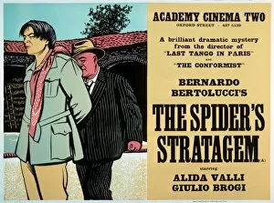 Images Dated 24th November 2010: Academy Poster for Bernardo Bertoluccis The Spiders Stratagem (1970)