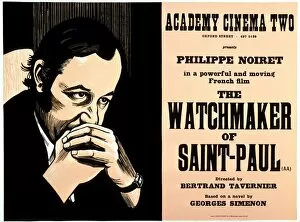 Images Dated 24th November 2010: Academy Poster for Bertrand Taverniers The Watchmaker Of Saint-Paul (1973)
