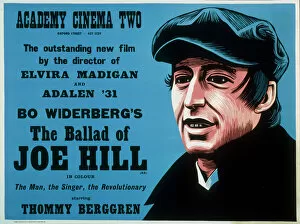 Images Dated 26th September 2008: Academy Poster for Bo Widerbergs The Ballad of Joe Hill (1971)