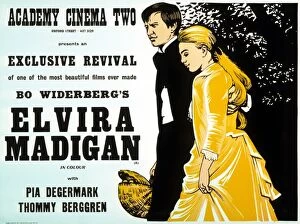 Images Dated 24th November 2010: Academy Poster for Bo Widerbergs Elvira Madigan (1967)