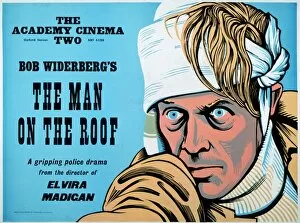 Blue Collection: Academy Poster for Bo Widerbergs The Man On The Roof (1976)