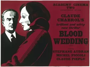 Images Dated 24th November 2010: Academy Poster for Claude Chabrols Blood Wedding (1973)