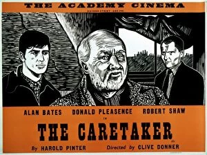 Orange Collection: Academy Poster for Clive Donners The Caretaker (1963)