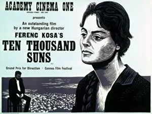 Blue Collection: Academy Poster for Ferenc Kosas Ten Thousand Suns (1967)