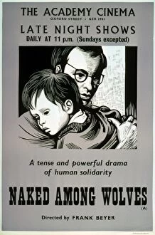 Images Dated 24th November 2010: Academy Poster for Frank Beyers Naked Among Wolves (1963)