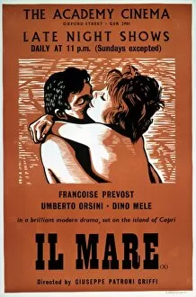 Brown Collection: Academy Poster for Giuseppe Patroni Griffis Il Mare (1963)