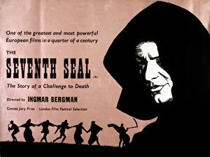 Images Dated 23rd October 2010: Academy Poster for Ingmar Bergmans The Seventh Seal (1957)