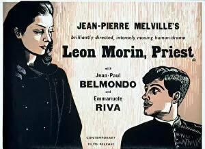 Brown Collection: Academy Poster for Jean-Pierre Melvilles Leon Morin, Priest (1961)