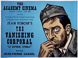 Images Dated 26th September 2008: Academy Poster for Jean Renoirs The Vanishing Corporal (1962)
