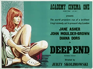 Images Dated 26th September 2008: Academy Poster for Jerzy Skolimowskis Deep End (1970)