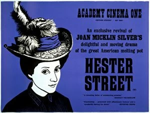 Blue Collection: Academy Poster for Joan Micklin Silvers Hester Street (1974)