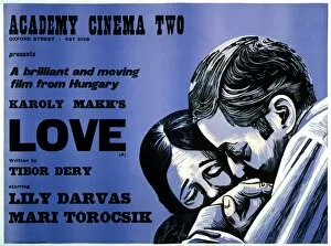 Images Dated 27th July 2010: Academy Poster for Karoly Makks Love (1971)
