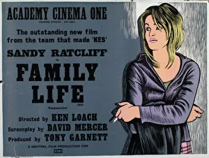 Smoking Collection: Academy Poster for Ken Loachs Family Life (1971)