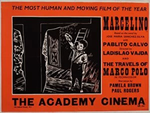 Orange Collection: Academy Poster for Ladislao Vajdas Marcelino pan y Vino (1955)