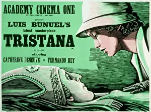 Images Dated 26th September 2008: Academy Poster for Luis Bunuels Tristana (1970)