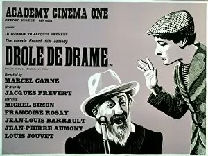 Images Dated 23rd October 2010: Academy Poster for Marcel Carnes Drole de Drame (1937)