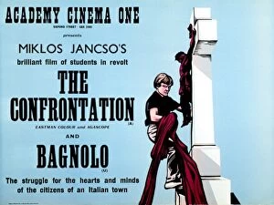 Images Dated 24th November 2010: Academy Poster for Miklos Jancsos The Confrontation (1968)