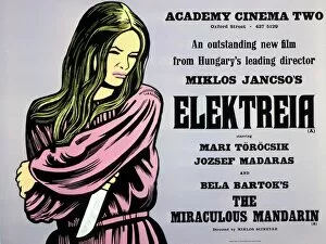 Pink Collection: Academy Poster for Miklos Jancsos Szerelmem, Elektra (1975)