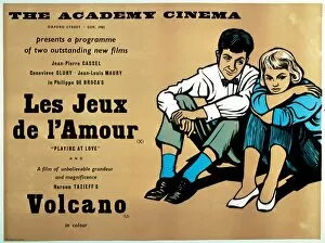Images Dated 24th November 2010: Academy Poster for Philippe De Brocas Les Jeux de l Amour (1960)