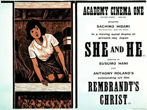 Images Dated 24th November 2010: Academy Poster for Susumu Hanis She and He (1963)