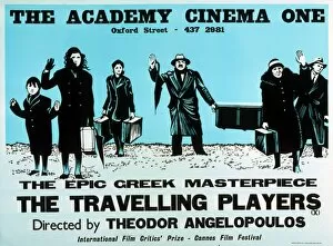 Images Dated 24th November 2010: Academy Poster for Theo Agelopoulos The Travelling Players (1975)