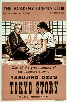 Images Dated 26th September 2008: Academy Poster for Yasujiro Ozus Tokyo Story (1962)