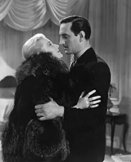 Classic Portraits Collection: Ann Harding and Basil Rathbone in Rowland V Lees Love From a Stranger (1937)