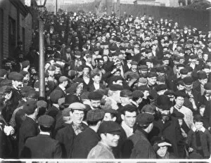 Crowd Collection: Armstrongs Elswick Works, Newcastle-Upon-Tyne, 1900