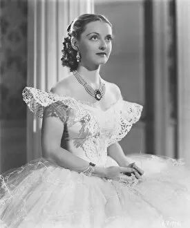 Classic Portraits Collection: Bette Davis in William Wylers Jezebel (1938)