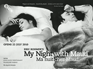 BFI Southbank Posters Collection: BFI Poster for Eric Rohmers My Night With Maud (1969)