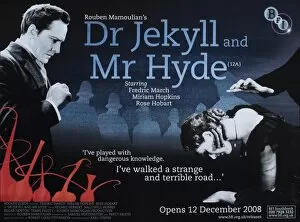 Gothic Collection: BFI Poster for Rouben Mamoulians Dr Jekyll and Mr Hyde (1931)