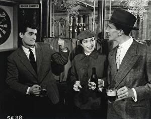 British "Quota" Movies Collection: Bonar Colleano, Pat Kirkwood and Nat Jackley in Maurice Elveys Stars in Your Eyes (1956)