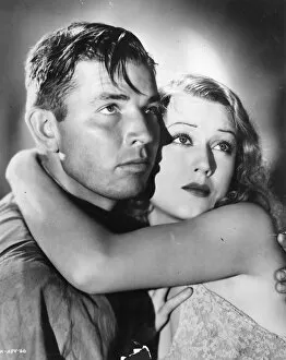 Classic Portraits Collection: Bruce Cabot and Fay Wray in Merian C Coopers King Kong (1933)