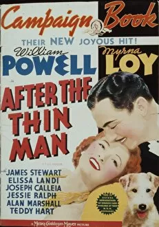Images Dated 5th November 2010: Campaign Book Cover for WS Van Dykes After The Thin Man (1936)