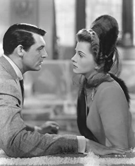 Images Dated 30th November 2011: Cary Grant and Joan Fontaine Alfred Hitchcocks Suspicion (1941)