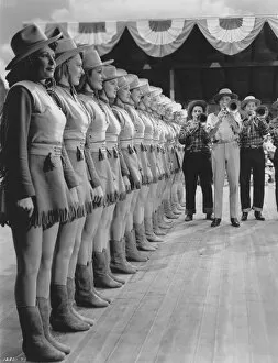 Classic Portraits Collection: The Chorus Line from Norman Taurogs Girl Crazy (1943)
