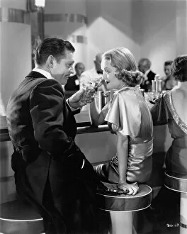 Images Dated 17th June 2010: Clark Gable and Constance Bennett in Robert Z Leonards After Office Hours (1935)