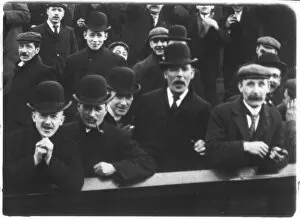 Mitchell & Kenyon Collection: Dewsbury vs Manningham Supporters, 1901
