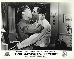 British "Quota" Movies Collection: Diana Decker and Bonar Colleano in Maurice Elveys Is Your Honeymoon Really Necessary