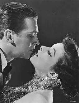 Kiss Collection: Douglas Fairbanks Junior and Katharine Hepburn in Lowell Shermans Morning Glory (1933)