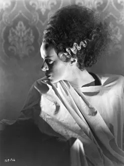 1935 Collection: Elsa Lanchester in James Whales Bride of Frankenstein (1935)