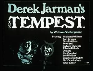 Images Dated 12th September 2010: Film Poster for Derek Jarmans The Tempest (1979)