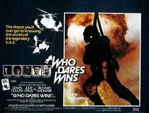 Images Dated 12th September 2010: Film Poster for Ian Sharps Who Dares Wins (1982)
