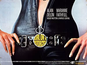Images Dated 12th September 2010: Film Poster for Jack Cardiffs The Girl on a Motorcycle (1968)